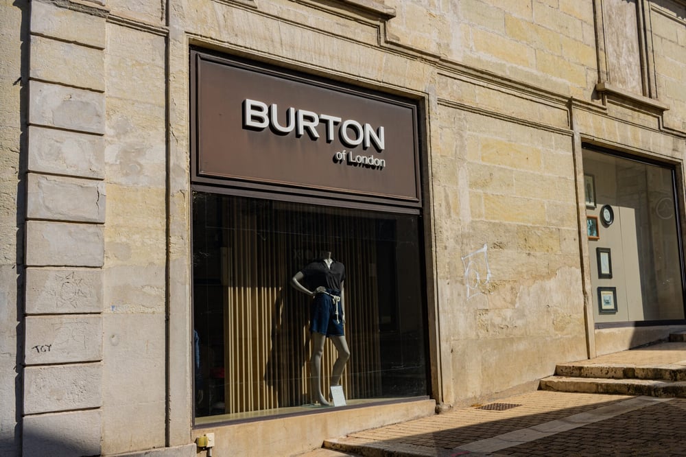 Burton of London brand name bought by French businessman Nessim