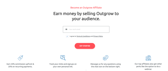 Outgrow Affiliate Program