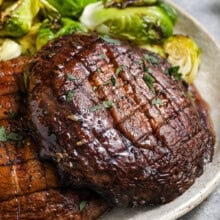 close up of Grilled Portobello Mushrooms