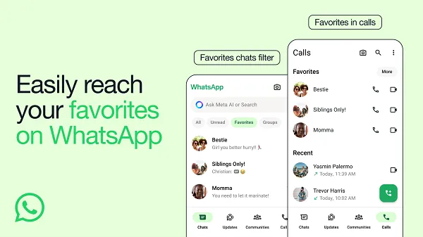 WhatsApp Favorites