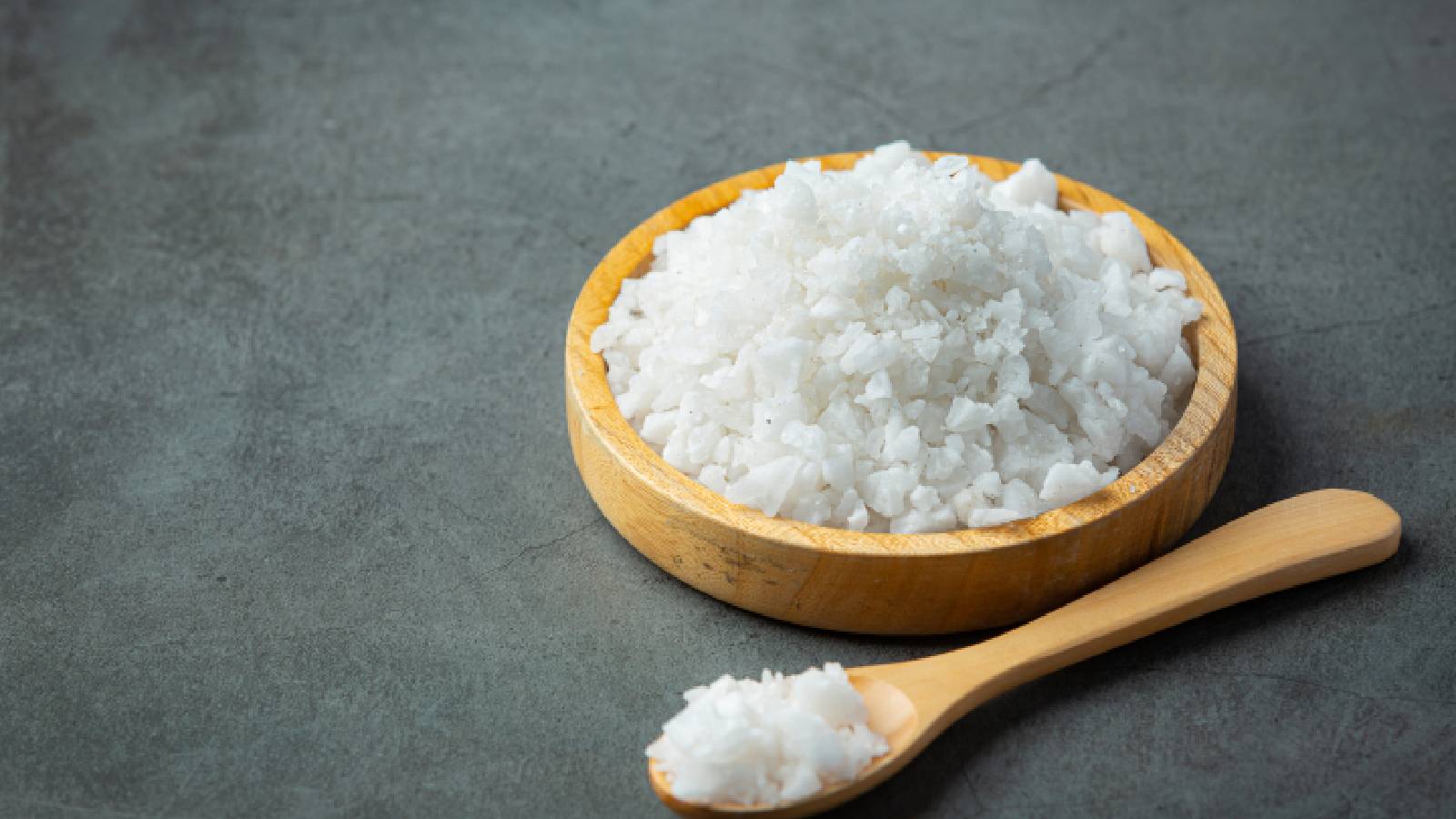 a bowl of Epsom salt