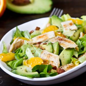 Chicken, Avocado and Orange Salad