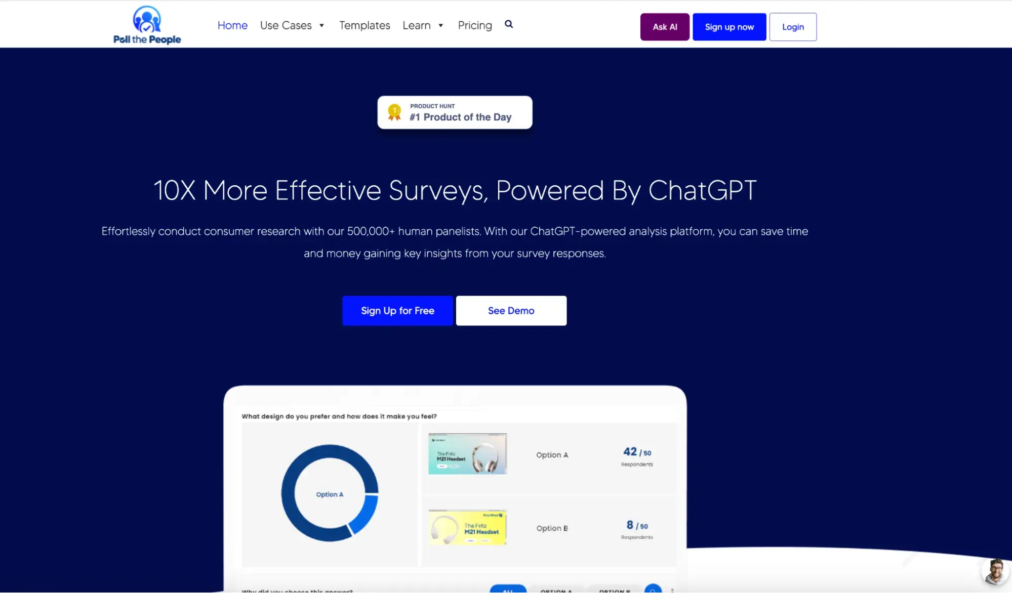 Poll The People – AI market analysis tool 