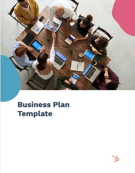 HubSpot's free business plan template