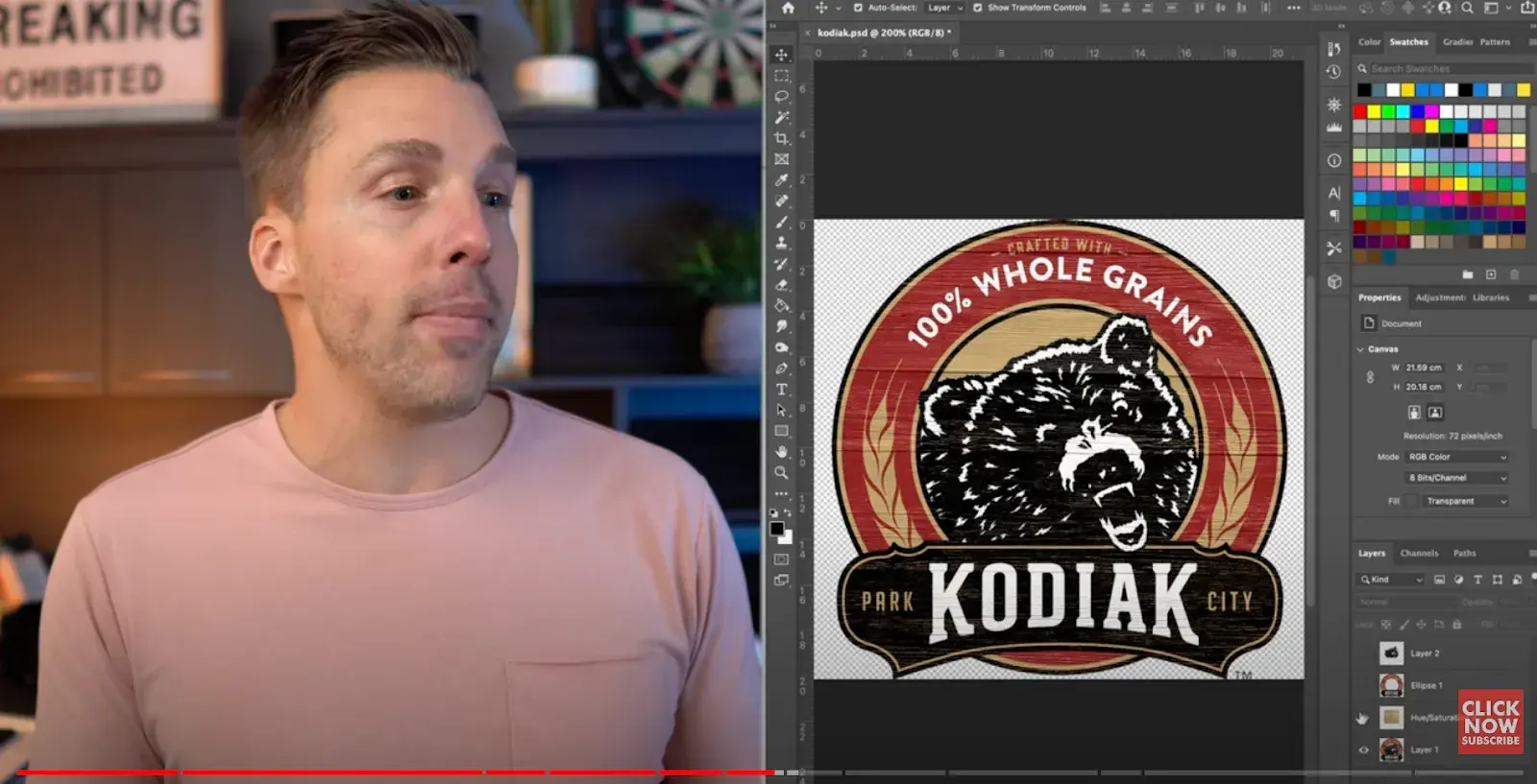 business plan layout: Creating visual content for Kodiak Cakes