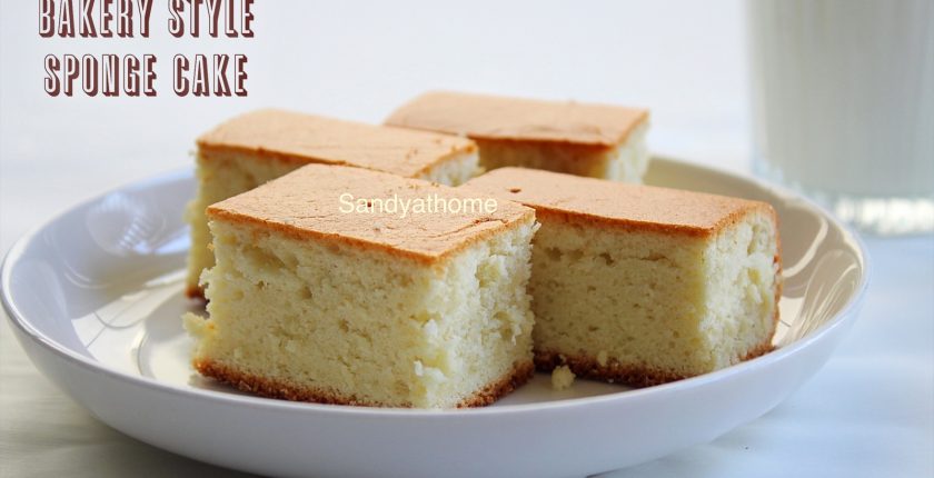 Bakery style sponge cake, Easy sponge cake